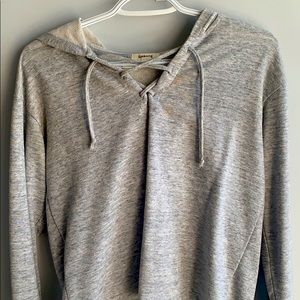 grey lace hOodie